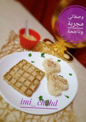 صورة لوصفة لي قوفر بالدجاج وصلصة الجبن