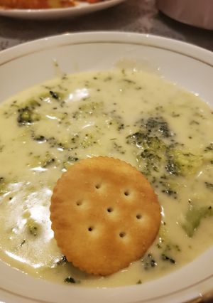 صورة لوصفة شوربة البروكلي بالجبن