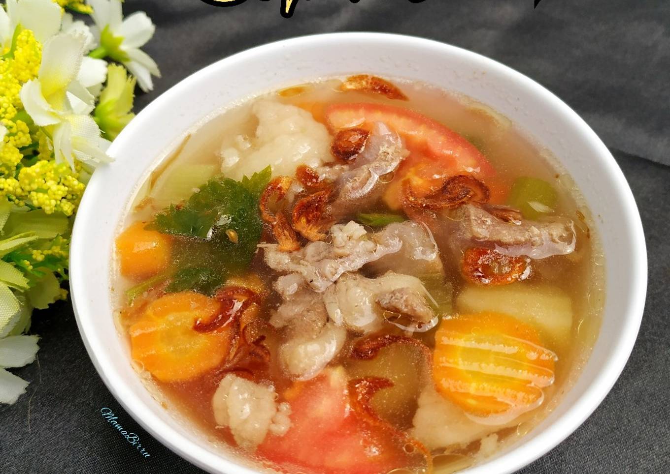Sop Tetelan Sedap Wangi