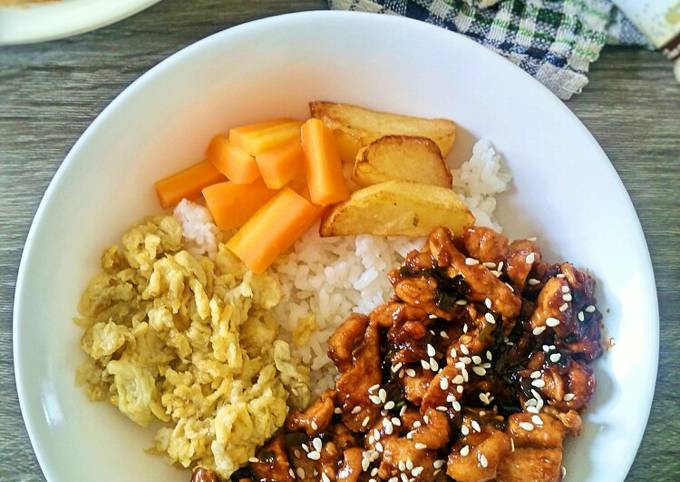 Rice Bowl Chicken Teriyaki