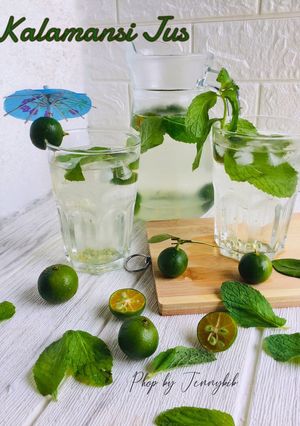 Gambar Jus Kalamansi(Limau Kasturi)#MaratonRaya#Minuman#Minggu2