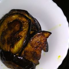 A picture of Simple brinjal fry.