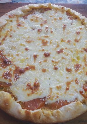 Una foto de Tarta de zapallitos