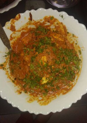 A picture of Shahi paneer.