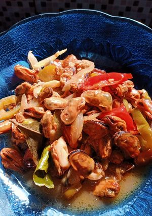 Foto resep Tumis kerang cabe ijo