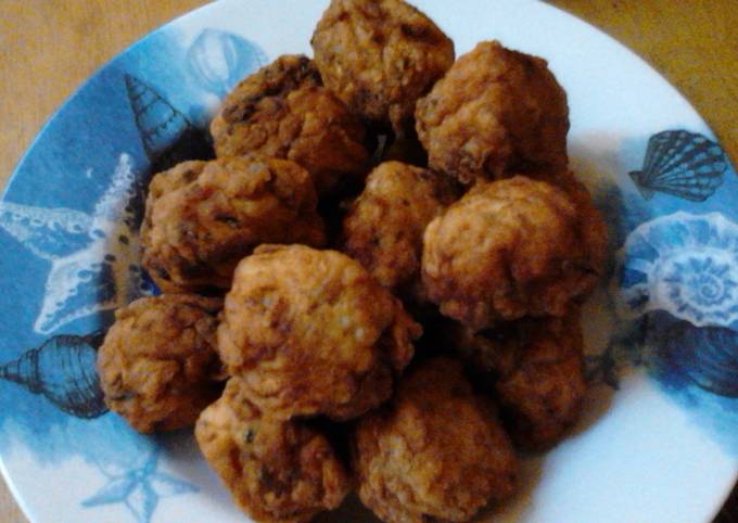 Standar Resep memasak Bola-Bola Daging Ayam dijamin nagih banget