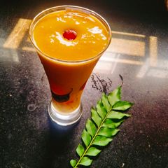 A picture of Sugar Free Mango Lassi Healthy Mango Lassi 😋.