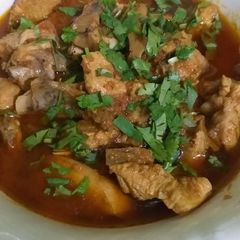 A picture of Chicken karahi.