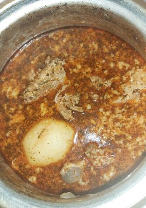 عکسی از دستور آبگوشت