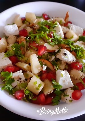 A picture of Paneer-Apple Nutritious Salad.