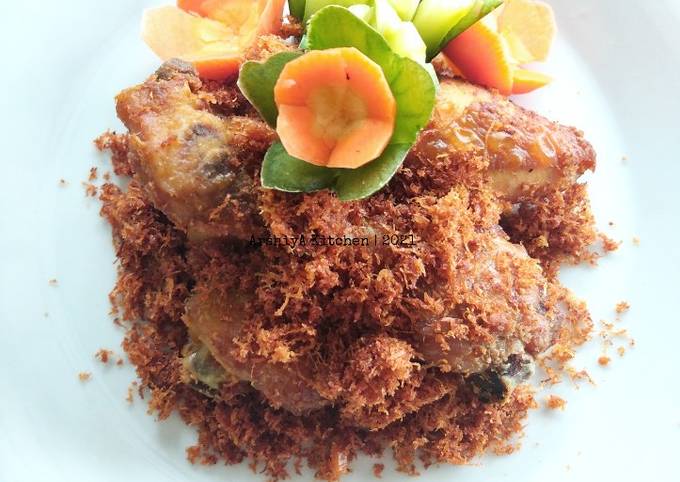 Cara Gampang Menyiapkan Ayam Goreng Kelapa Khas Padang, Sempurna