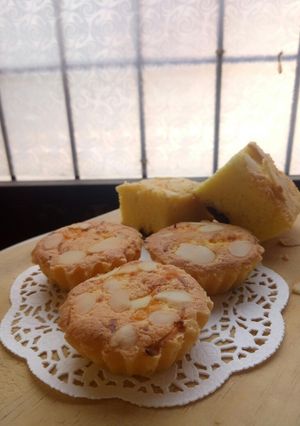 Foto resep Muffin keju almond