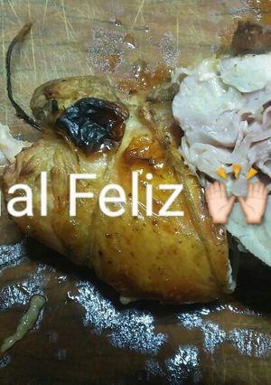 Una foto de Pollo relleno de jamón y queso