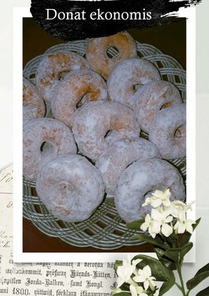 Foto resep Donat no mentega no telur