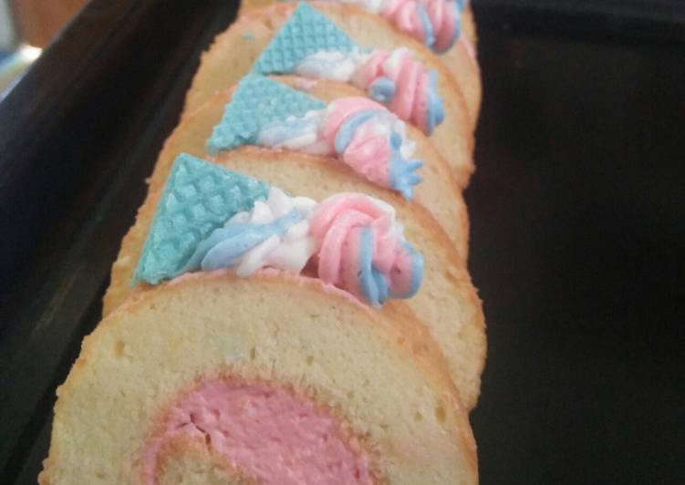 Unicorn Rollcake