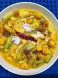 Ridge Gourd or Jhinge Shukto with Dal Bori