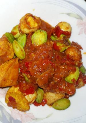 Foto resep Samballado telur puyuh tahu