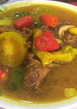 Foto resep Iga sapi kuah asem