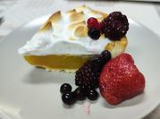 Una foto de merengue de garbanzo