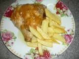 Κοτόπουλο μαγειρεμένο με ρετσίνα