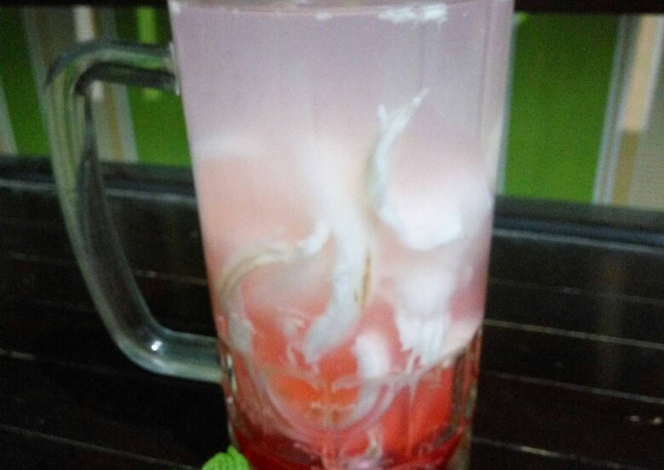 Es Sirup Kelapa Muda
