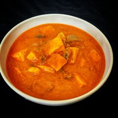 A picture of No Onion No Garlic Paneer Masala.