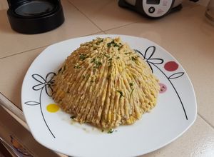 Foto principal de Fufu de plátano y malanga con ajo crudo