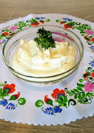 O poză a rețetei Maioneză de post fără ou (vegană, vegetariană).