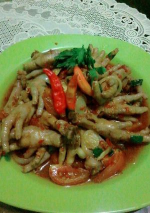 Foto resep Ceker mercon
