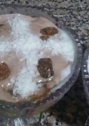 صورة لوصفة بطاطا بالكريمه والشوكولاته