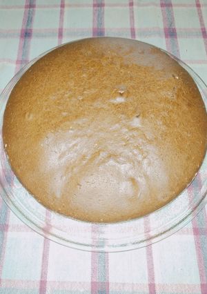 Una foto de Brownie de chocolate con aceite