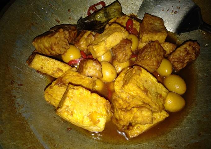 Semur Tahu Tempe Telur versi mamiku