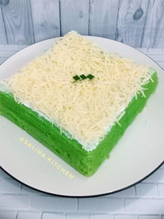 Foto resep Bolu kukus pandan keju