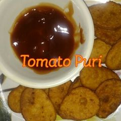 A picture of Tomato Puri.