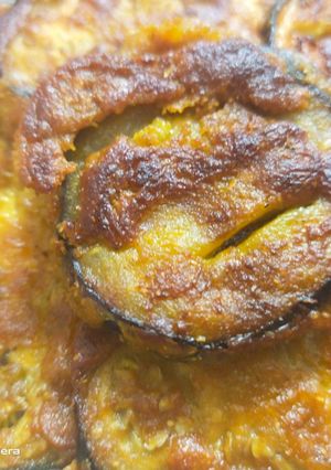 A picture of Grilled brinjal.