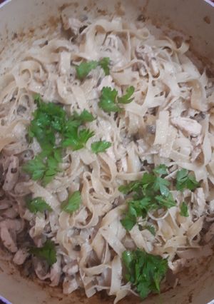 عکسی از دستور چیکن آلفردو