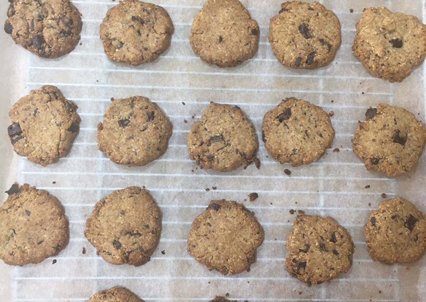 Galletas Almendra, avena y chocolate (Real Food)
