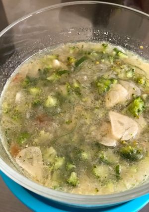 Foto resep Sayur lobak putih mix brokoli mpasi 17m