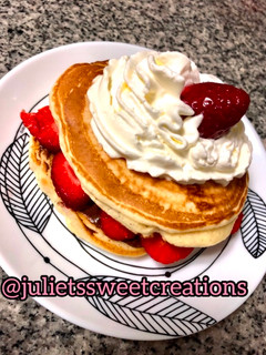 Una foto de Auténticos pancakes americanos 🥞