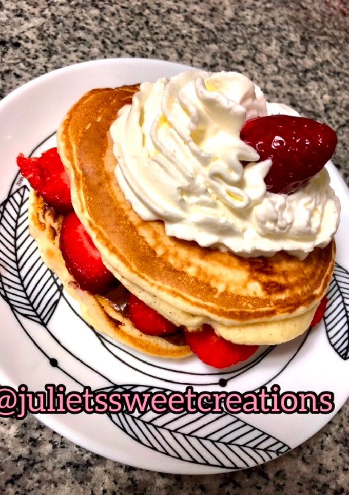 Una foto de Auténticos pancakes americanos 🥞