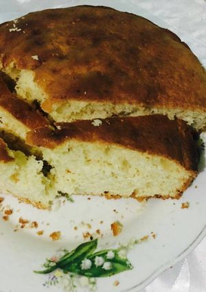A picture of Homemade chiffon cake.