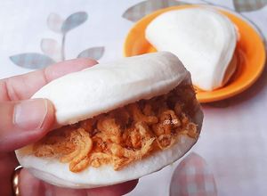 Hình của món Bánh BAO kẹp (Taiwanese Bao Buns).
