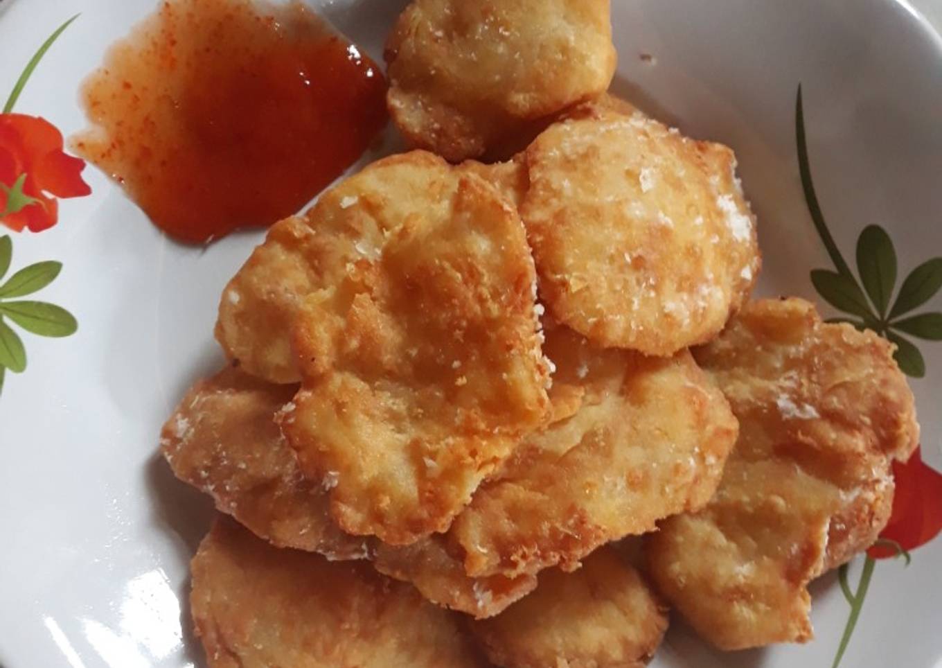 Pangsit keju crispy