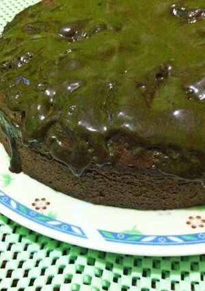 Foto resep Cake Coklat Kukus Siram Ganache 🍫