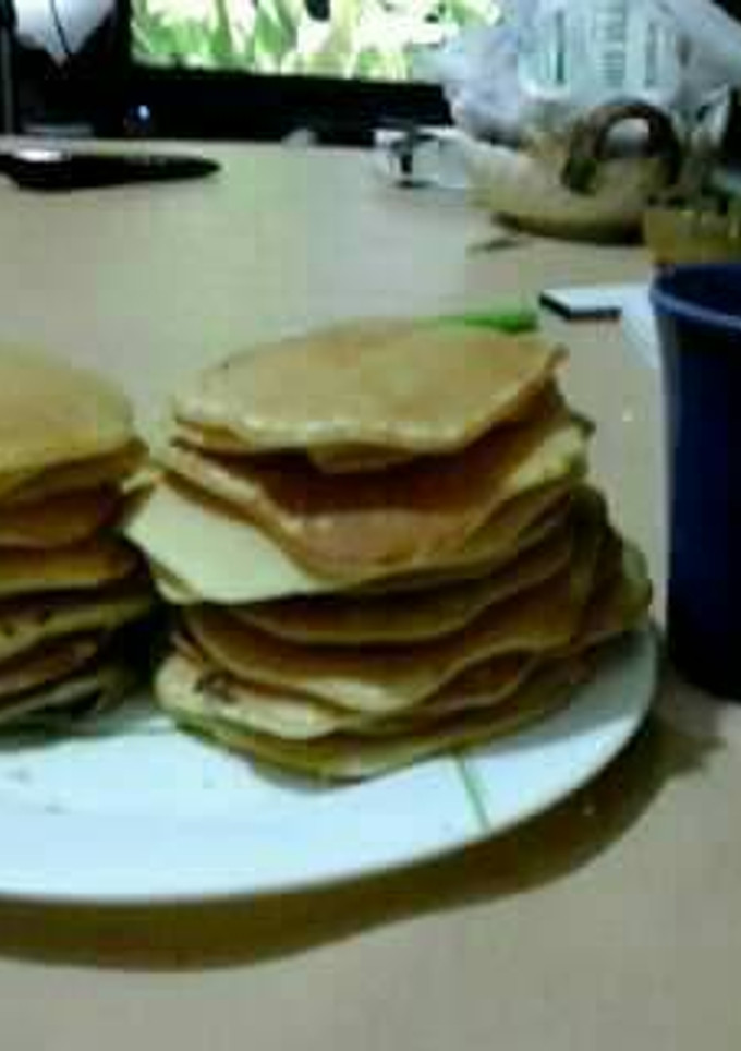 Una foto de Pancakes americanos