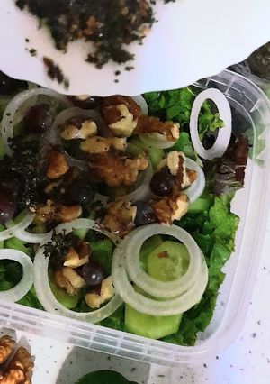 عکسی از دستور سالاد فصل رژیمی