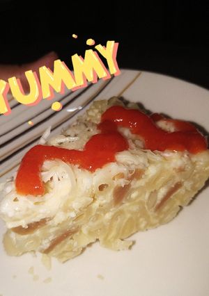 Foto resep Makaroni skotel kukus