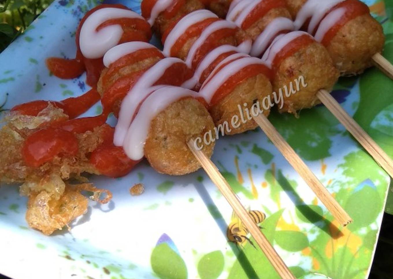 #5 Perkedel sate instan