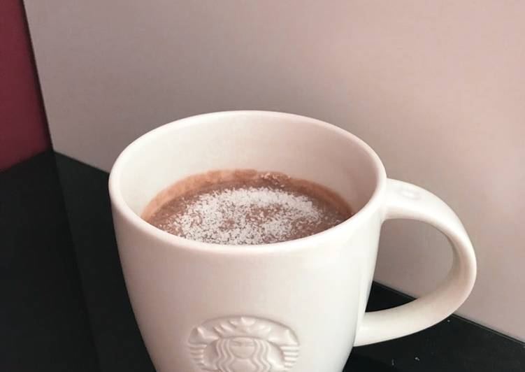 Batido de plátano y manzana