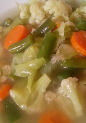 Foto resep Sop bening sayuran #5 resep pertamaku